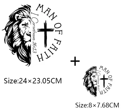 Christ Patch For Clothing Faith Iron On Transfers